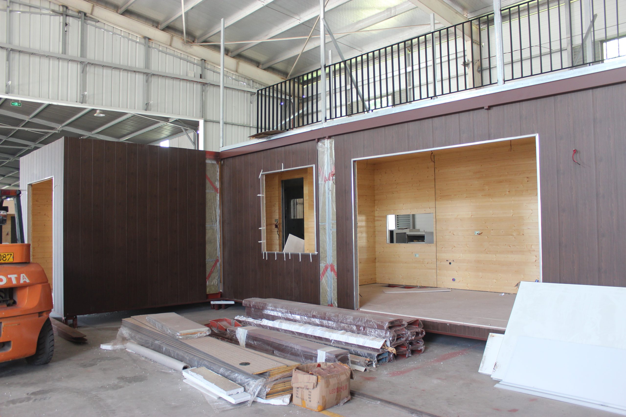 Khung thép nhà lắp ghép