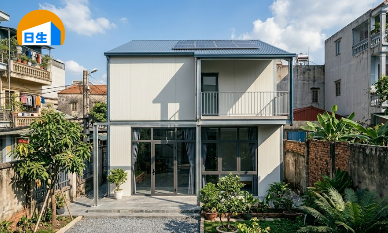 Nhà lắp ghép bền vững