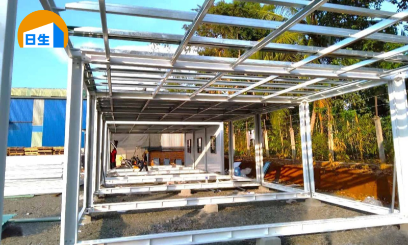 Khung thép nhà lắp ghép