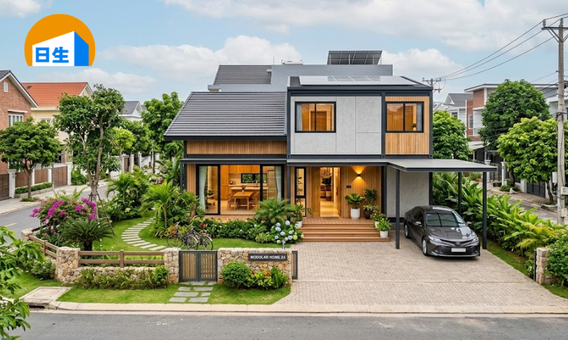 Nhà lắp ghép panel