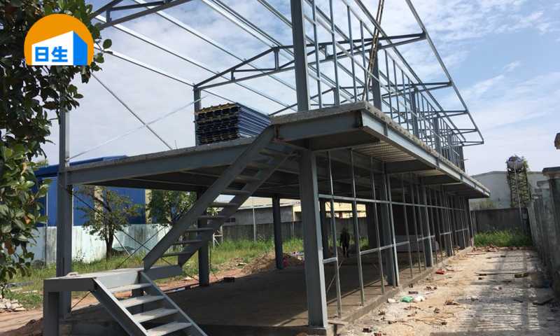 Khung thép nhà lắp ghép