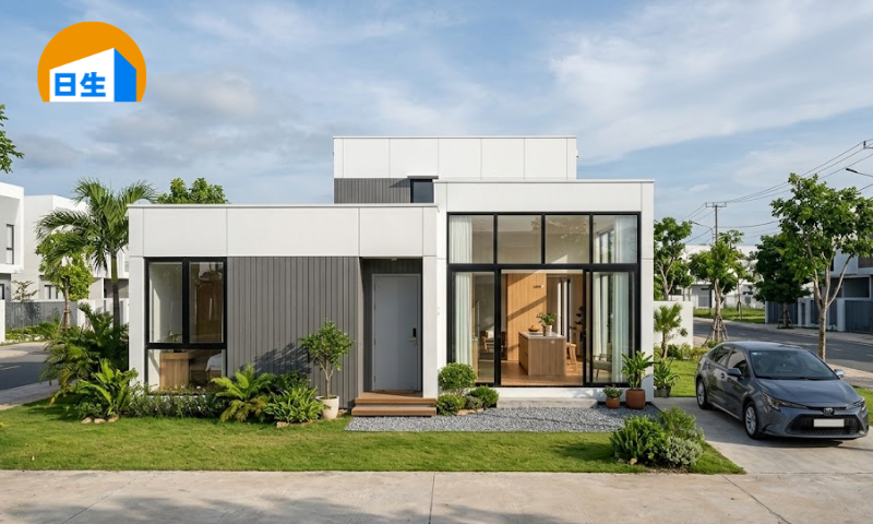 Nhà lắp ghép công trình