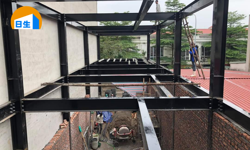 Khung thép nhà lắp ghép