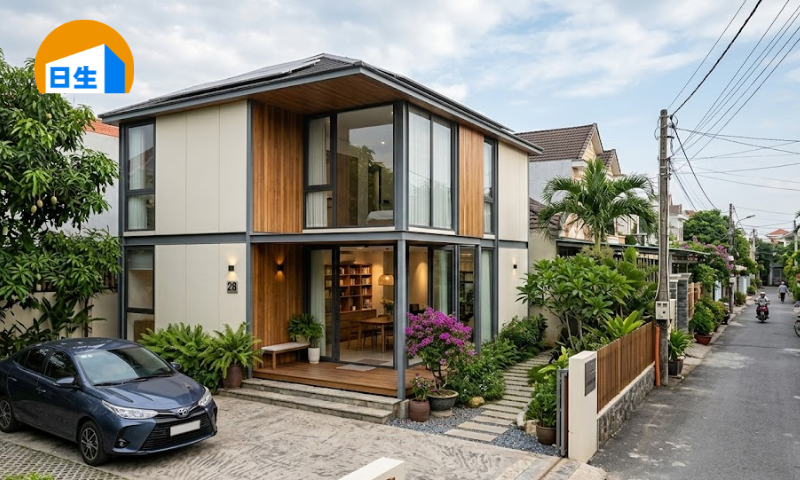 Nhà lắp ghép công trình