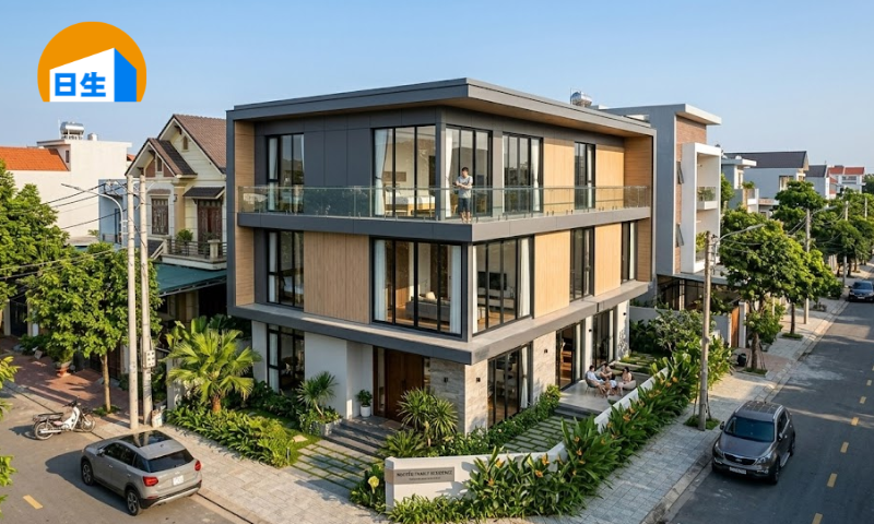 Sản phẩm liền kề nhà lắp ghép