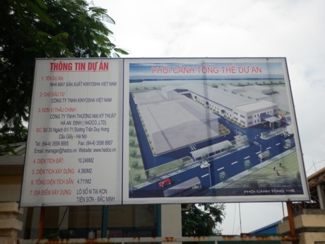 Nhà máy Kinyosha Vietnam