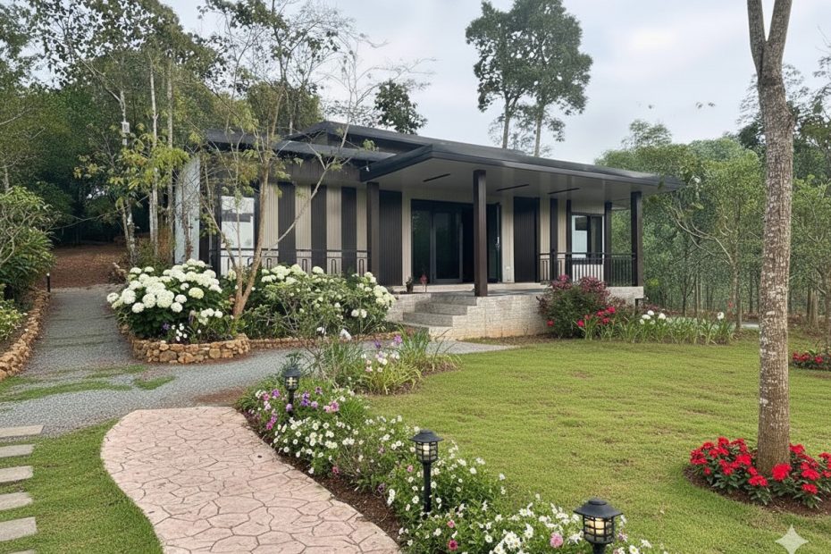 MỘT CĂN VILLA NGHỈ DƯỠNG THIẾT KẾ MỚI ĐANG ĐƯỢC ĐẶT TRÊN HALO RETREAT