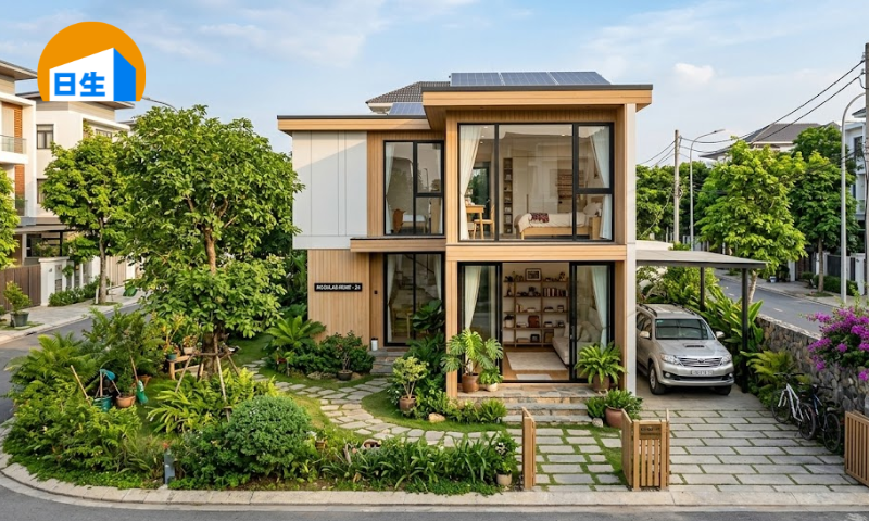 Sản phẩm liền kề nhà lắp ghép